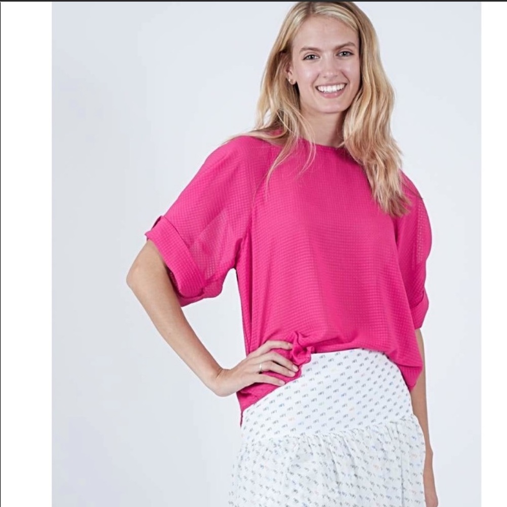 KOCH Cristiano Blouse Top in Pink